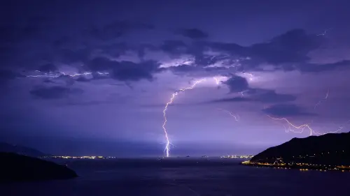 Grosseto, temporali intensi: evacuate due famiglie